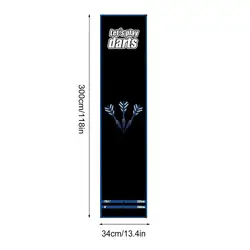 Portable Non - Slip Dart Mat with Throw Line for Game Rooms and Sports Clubs (Dart pad 3)