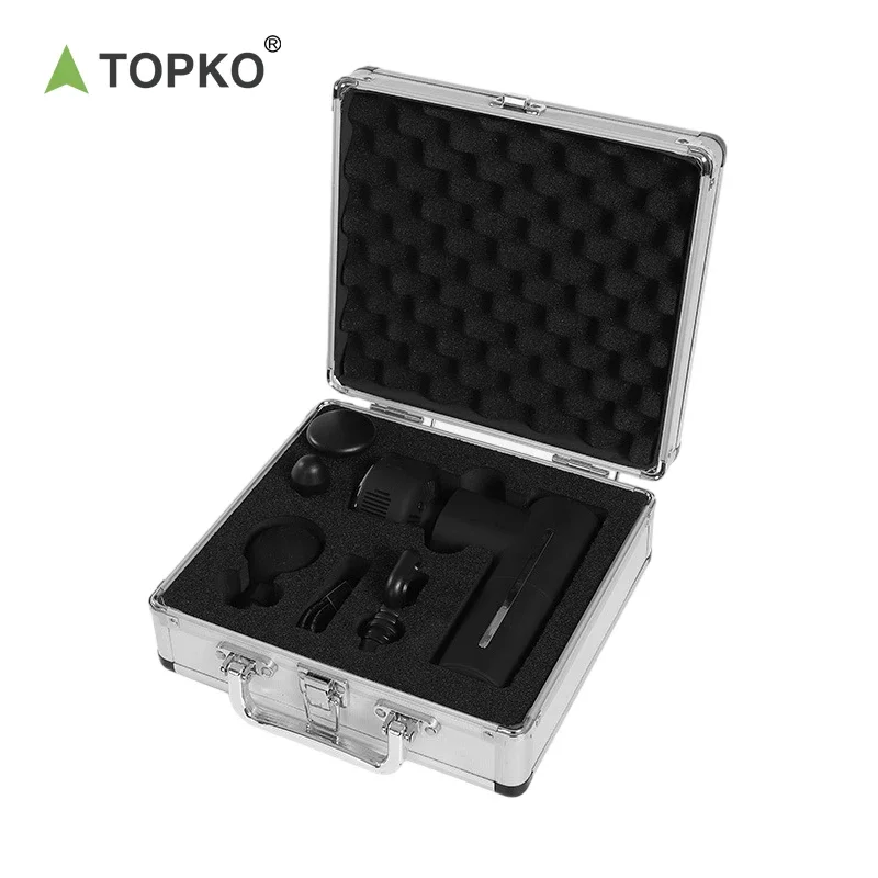 TOPKO heating muscle massage gun Deep muscle tissue massage and relaxation cold fascia gun