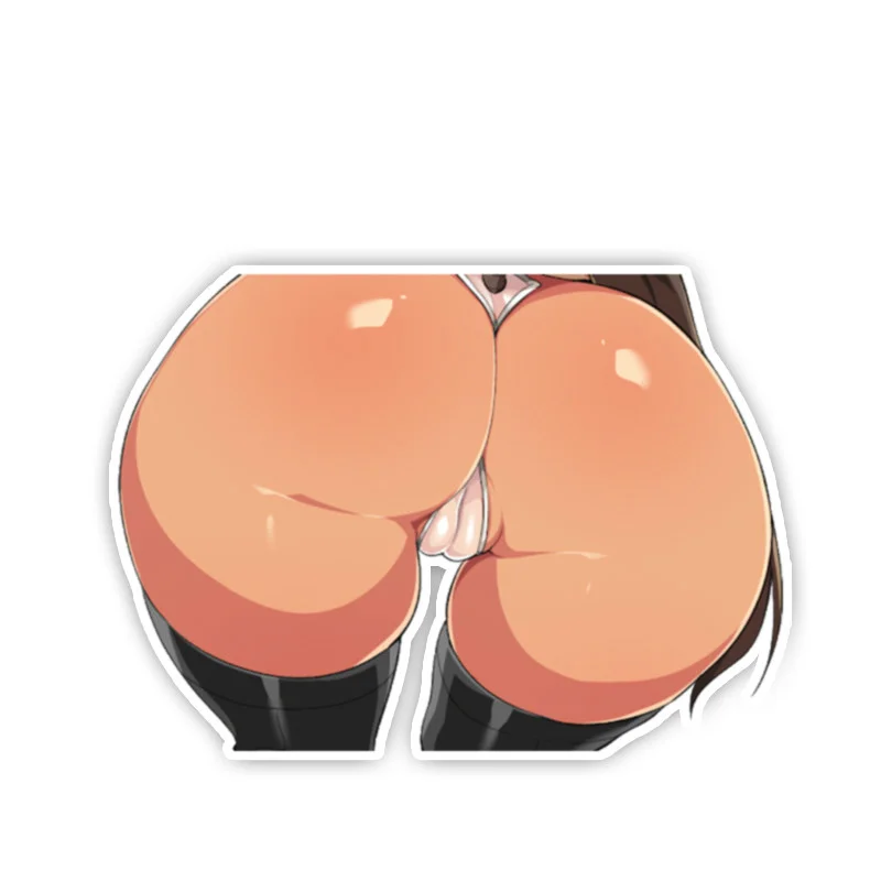 

13cm X 10cm Anime Agawa Ryou Peeker Decal Funny Car Stickers Vinyl Decor Car Window Bumper Sexy Girl Mai Pochi