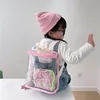 2024 Cute Kids Backpack Girl Transparent Backpack Korean Boys Girls' Travel Backpack Kid Bag Kids Accessories 4