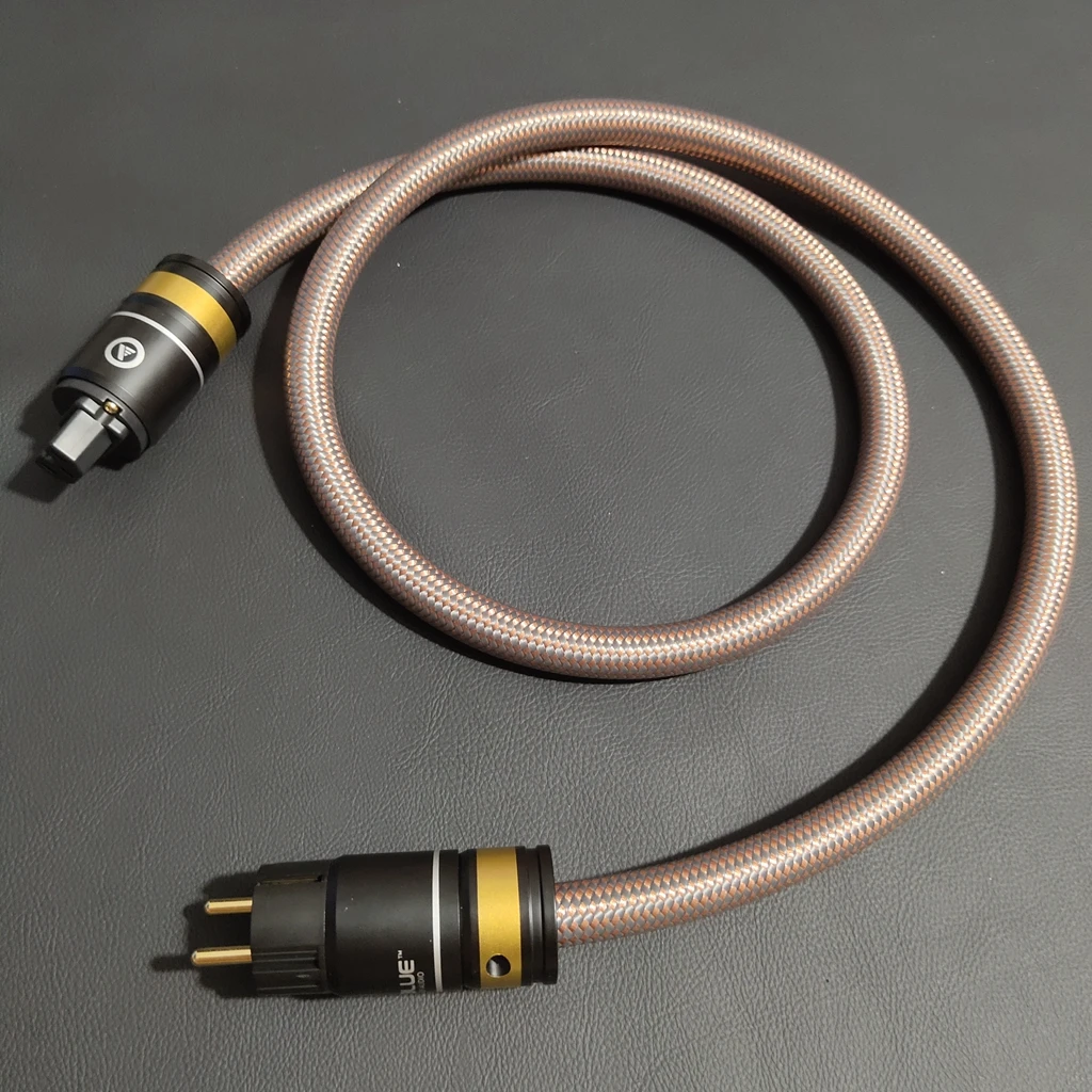 HIFI Speaker Amplifier Audio Power Cord 11awg*3 OCC conductor EU/US schuoko standard
