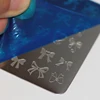 Love Heart Butterfly  Nail Art Stamping Plates Drawing Template bow Geometric Stripe Line 3D Image Stencil Mold Printing Tools 5