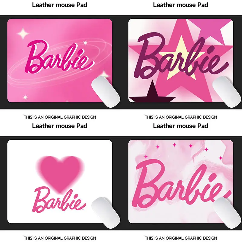 

Cartoon Barbie Mouse Pad 2024 New Barbie Student Mouse Mat Sweet Girls Mousing Mat Desktop Decoration Office Accessories Gift
