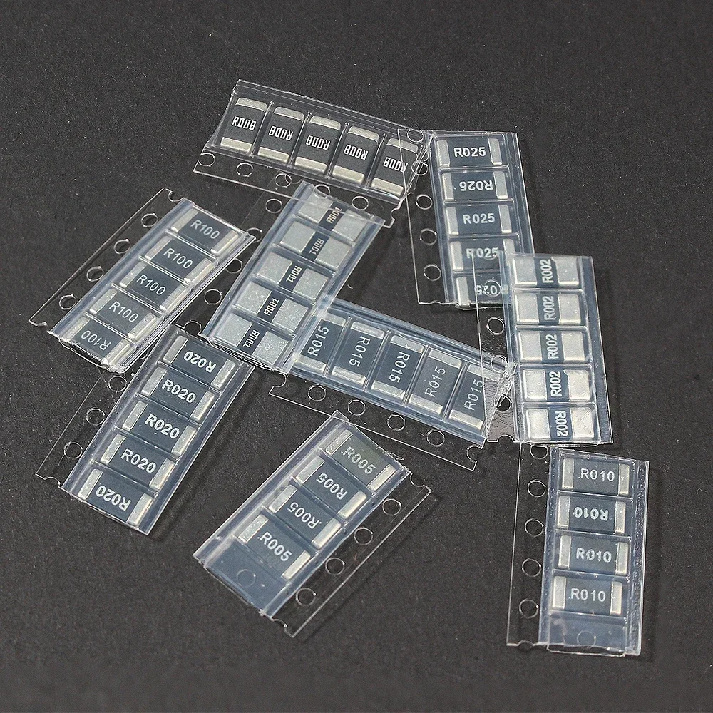50 Teile/los 2512 SMD Widerstand set 1% Legierung Widerstand Sortiert Kit R002 R005 R008 R010 R015 R020 R025 R050 R100 – Detail 2