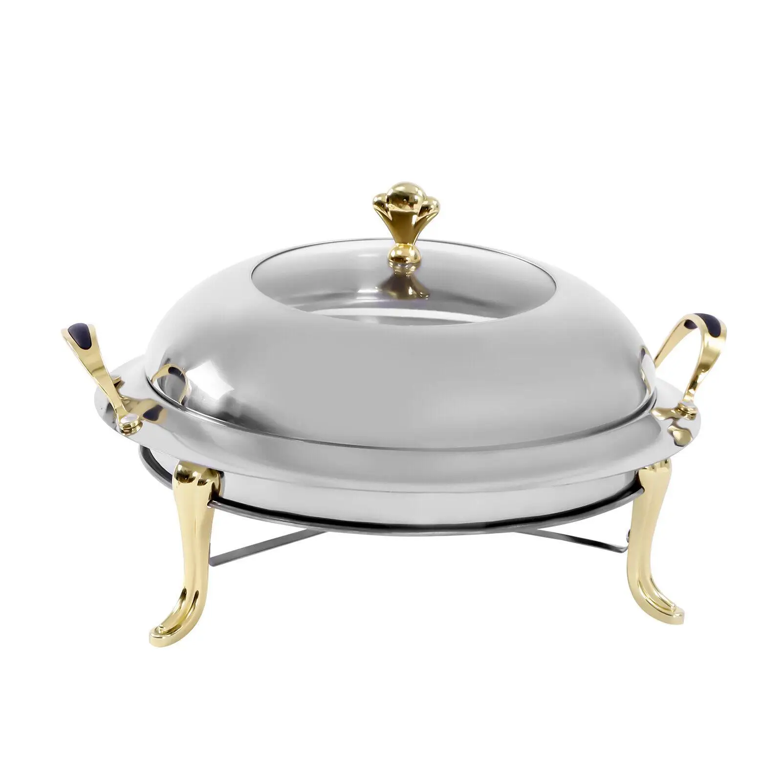 

3.17QT Chafing Dish Stainless Steel Party Buffet Food Warmer Server Tray w/ Lid