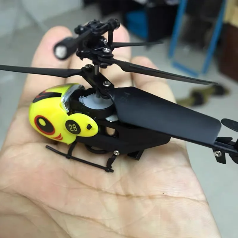 Mini Drone RC 3.5CH Hélicoptère de Poche - Télécommandé, Résistant aux Chocs