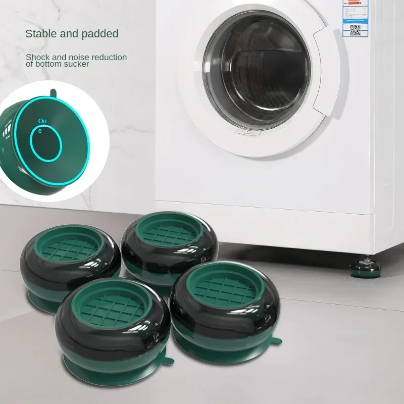 Anti-Slip Anti-Vibration Washing Machine Feet Pads Heightened Drum Shock Absorbing Sound Insulation Mat