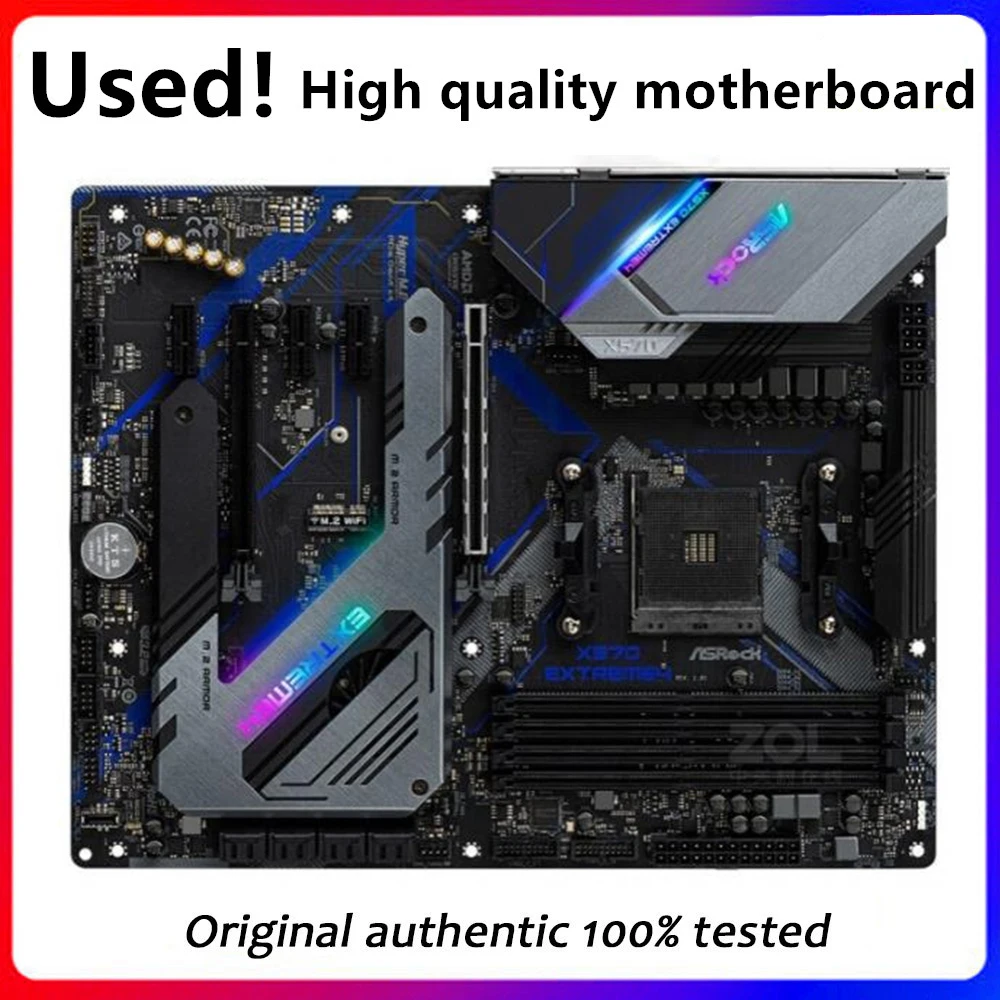 Per Presa Scheda Madre Asrock X570 Extreme 4 Am4 Ddr4 Per Scheda Madre Usata Desktop Originale Amd X570
