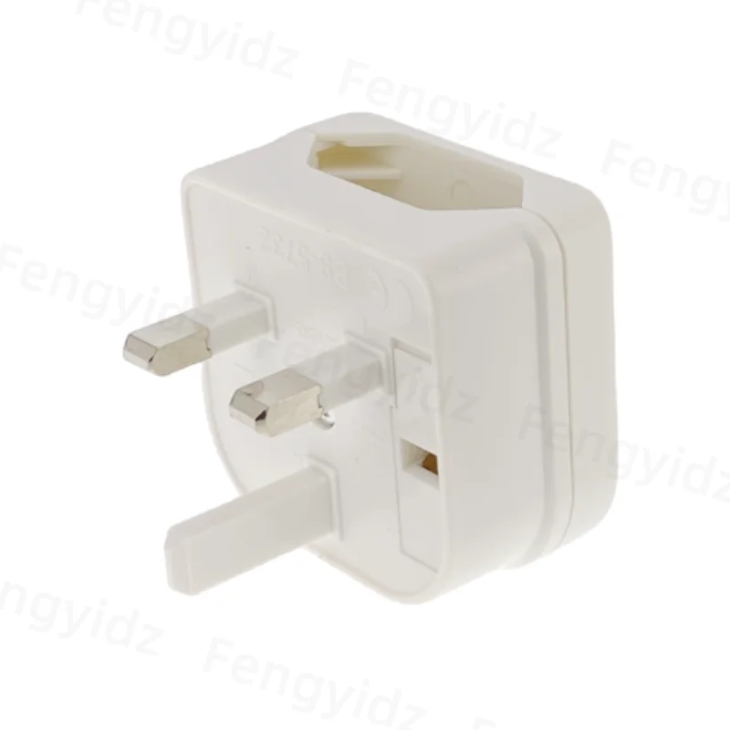 Adaptador electrico enchufe europeo hacia enchufe ingles lle929 adaptador  convertidor