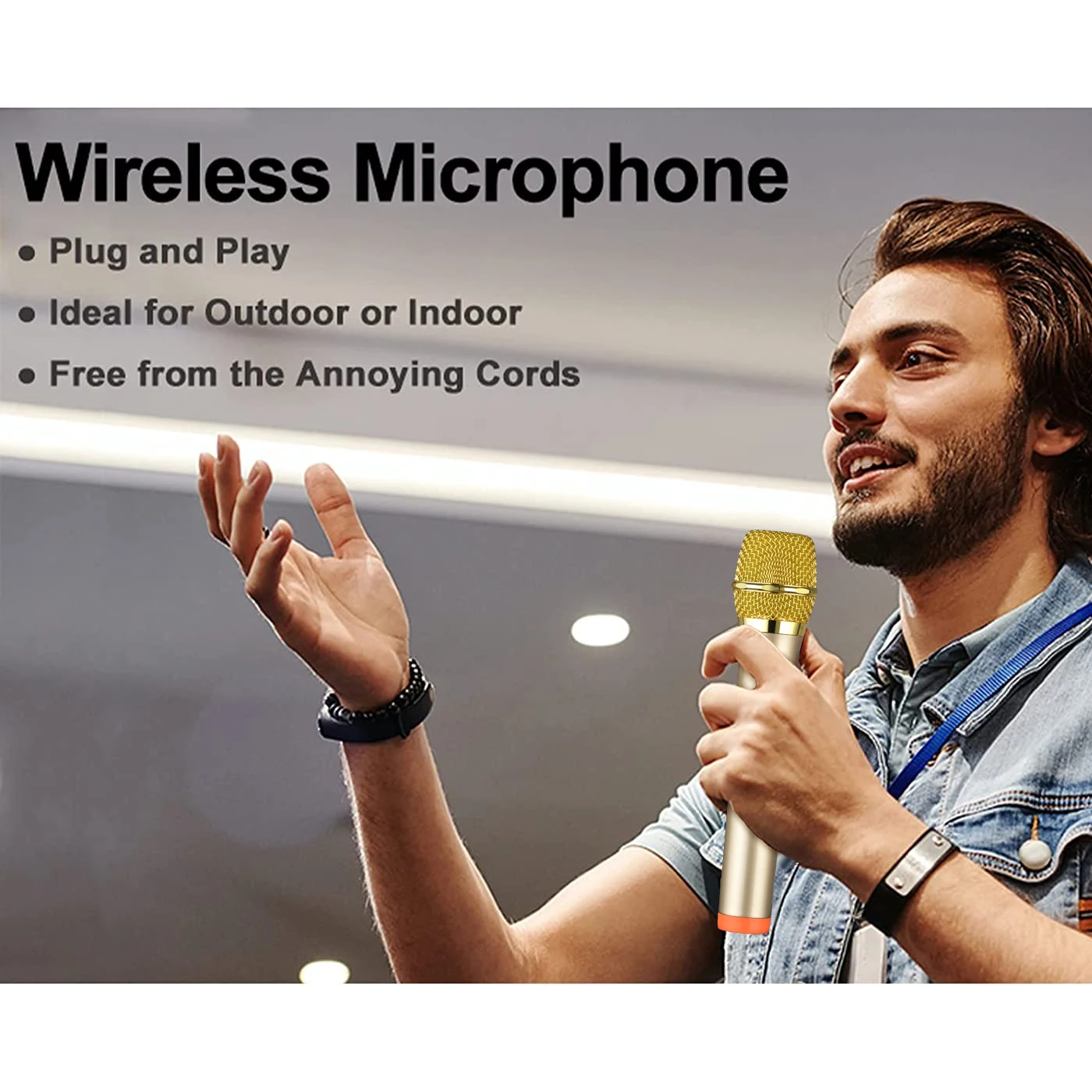 Рисунок 4 - Беспроводной микрофон Heikuding UHF