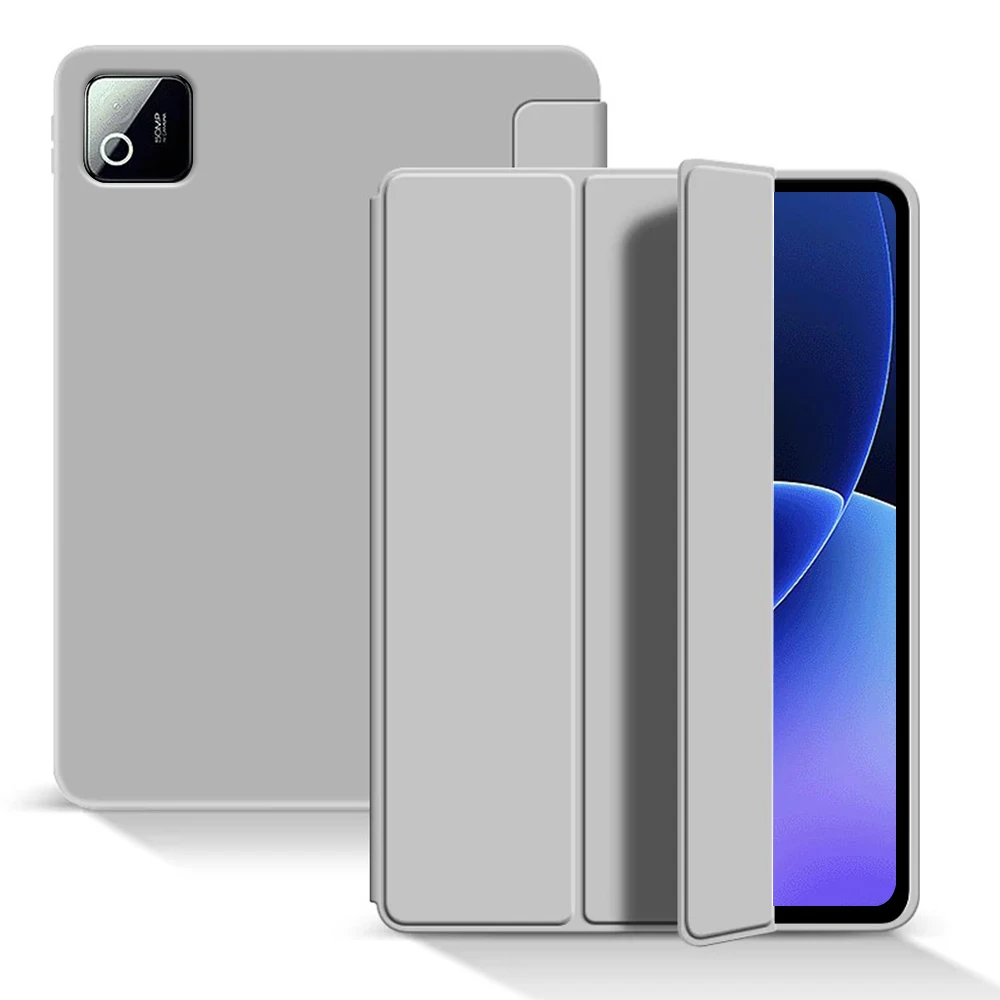 Slim Trifold Stand Protective Tablet Case with Auto Sleep/Wake and Soft TPU Back