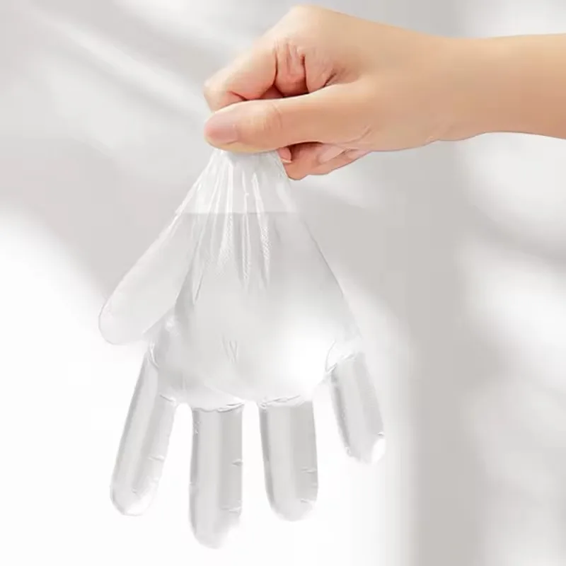 Multipurpose Disposable Plastic Gloves - Individually Packaged for Kitchen, Cleaning, and Daily Use