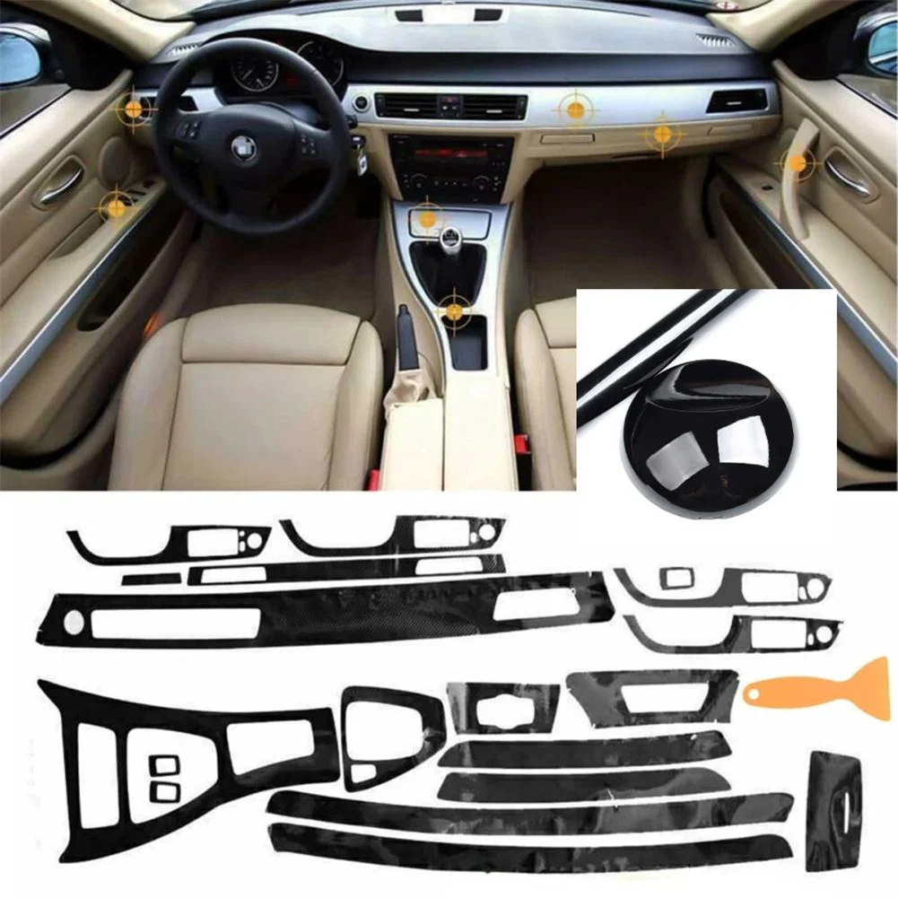 

Для BMW 3 серии E90 05-12 Автомобильная фотоотделка 1 комплект Автомобильное украшение для леворукой винил предотвращает появление царапин