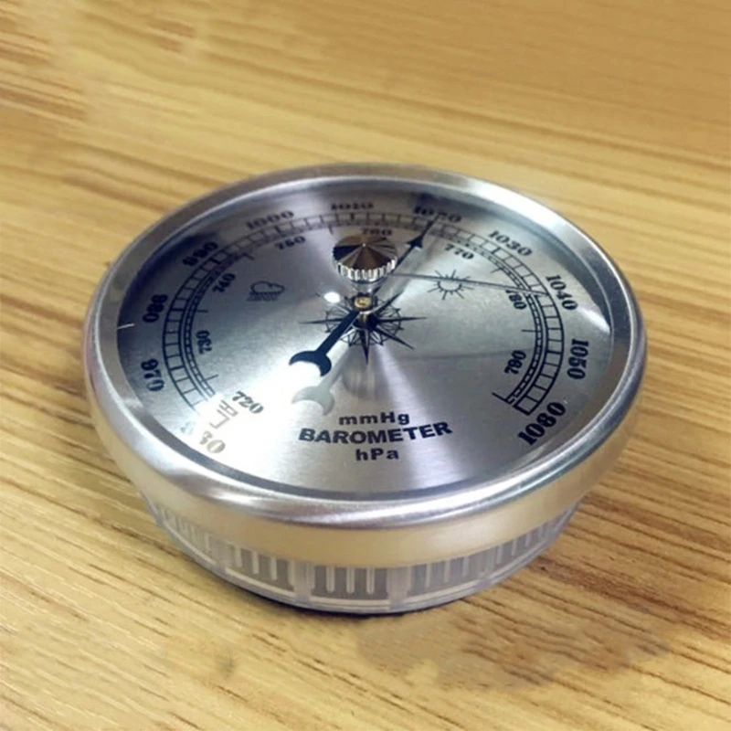 Type Barometer Useful Weather Station Barometric Pressure Measures Simplicity Easy Reading Dial