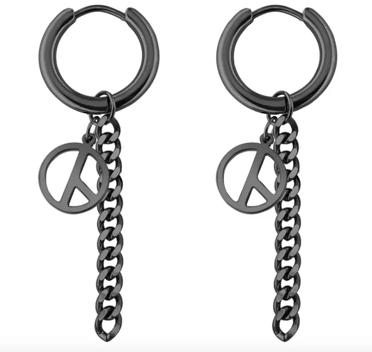 

PE4 Dangle Earrings for Women Jewelry Goth Party Gifts Aretes De Mujer Modernos Punk