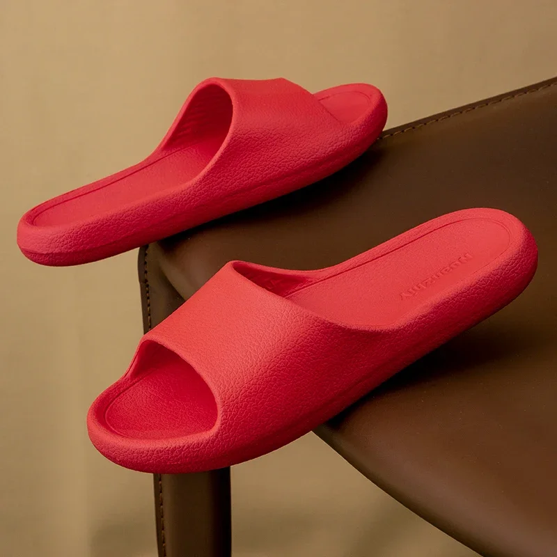 Women Fashion Summer Slippers Men Lightweight EVA Home Bathroom Flat Sandals Couple Comfort Massage Indoor Outdoor Shower Shoes 2