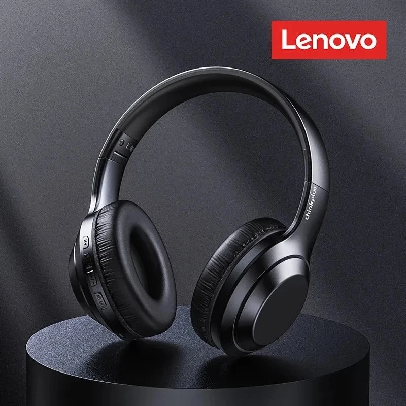 Lenovo TH10 Wireless Bluetooth Headset Over-ear Hood Headphones Esports Gaming Sports Hi-Fi with Microphone