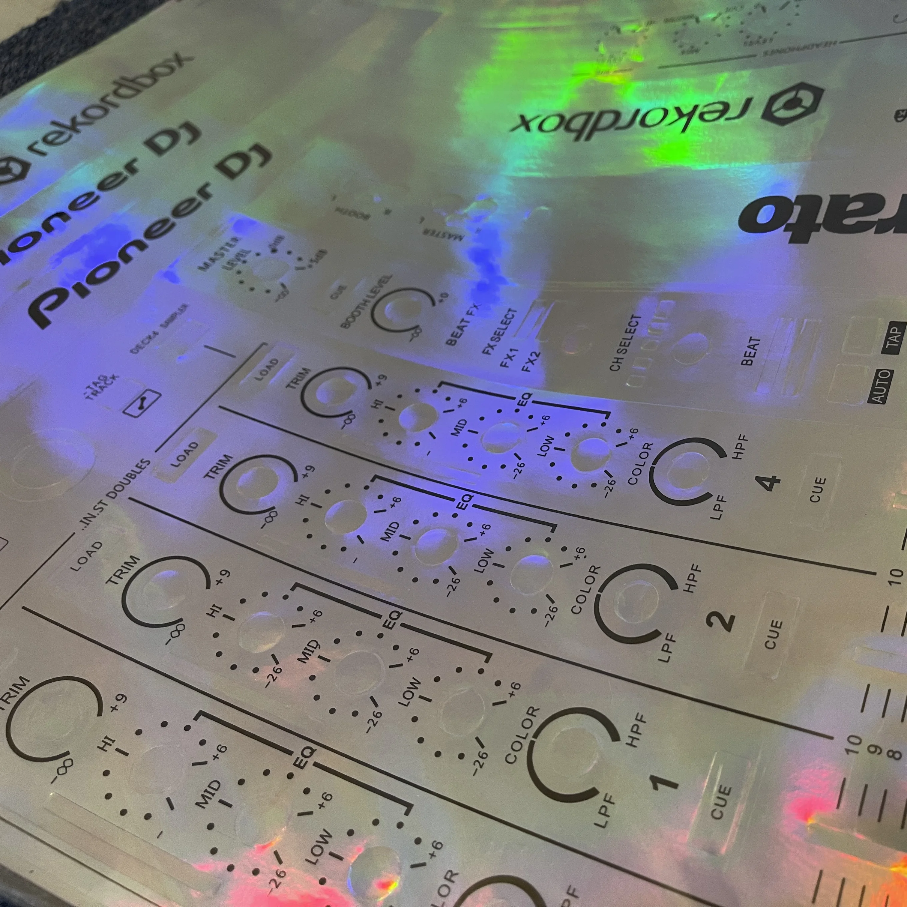 Skin Pioneer Film Ddj-Flx6 Controller Digitale Dj Disk Recorder Ddjflx6 Pellicola Protettiva Sticker