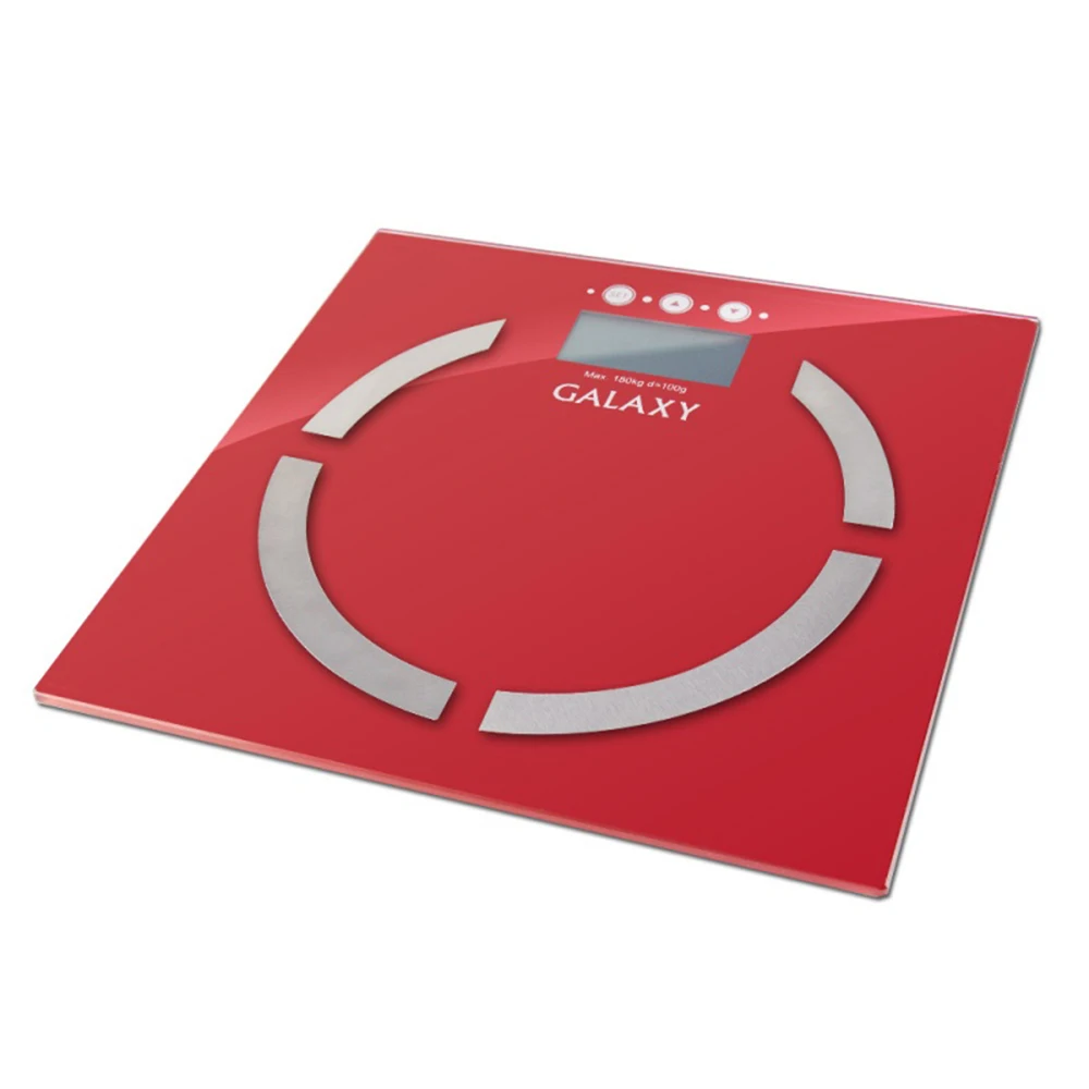 Весы напольные Galaxy GL 4851 (Предел 180 кг шаг измерений 100 г измерение уровня жира и
