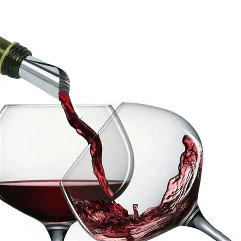 Aluminum Foil Wine Pourer Film Flexible Drip Stop Pour Spouts Disk Round Leak-proof PET Pour Spouts Disk Drop Stopper 10Pcs