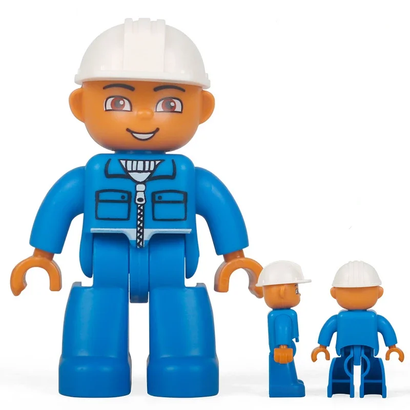 Deluxe City Action Figures Family Playset - Building Block Toys