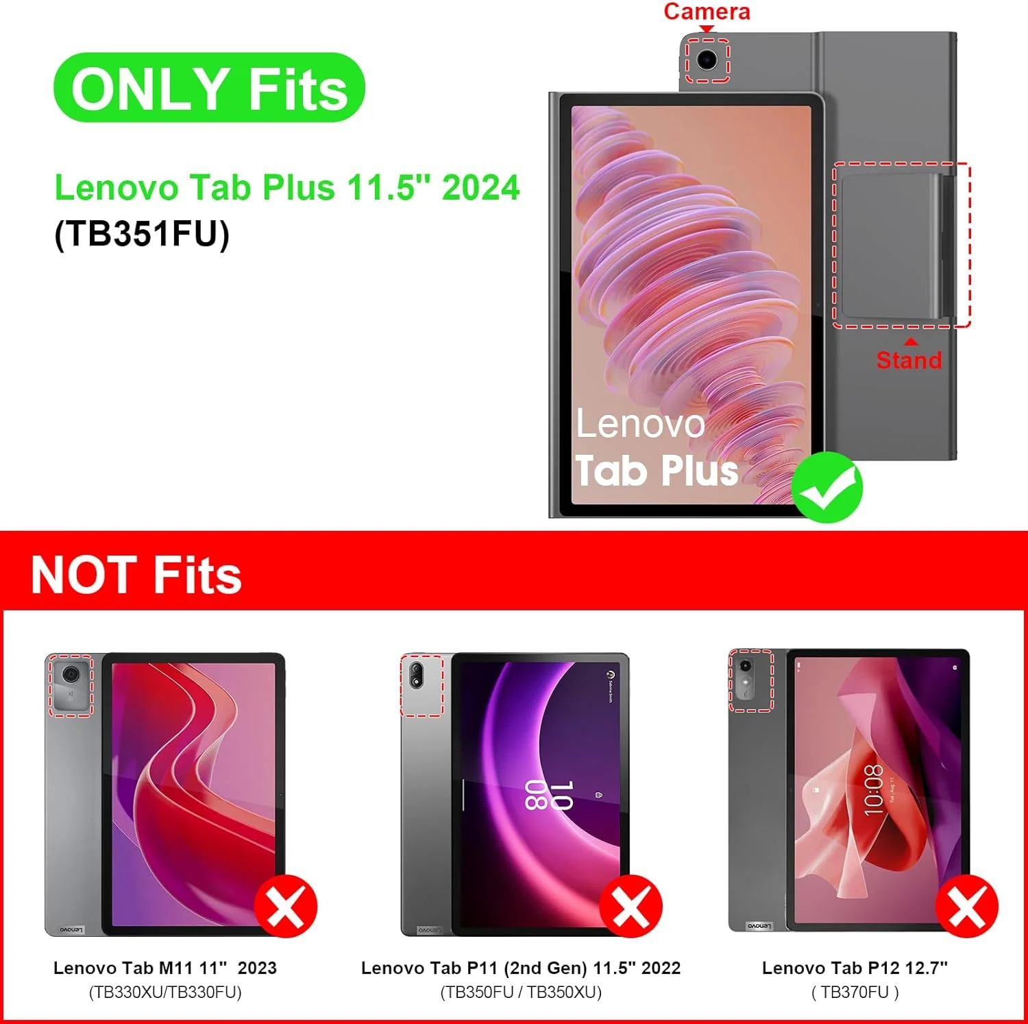 Premium Tempered Glass Screen Protector for 11.5 Tablets - HD Clarity, 9H Hardness, Anti-Scratch & Drop Protection