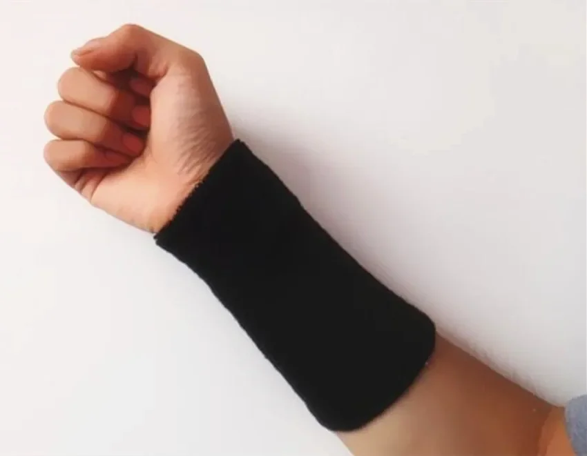 Sports Sweat Wristband Cotton Elastic Bandage Hand Sport Wrist Support Brace Wrap Carpal Tunnel wrist sweat wristbands wrist brace wrist guard wrist support band wrist straps wrist support wrist sweatband