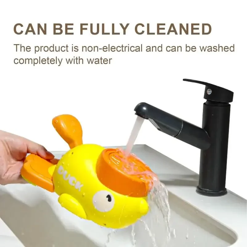 2-in-1 Interactive Dog Toy Pet Automatic Food Treat Dispenser Cartoon Duck Design Slow Food Pet Snack Feeder for Dog Training 5