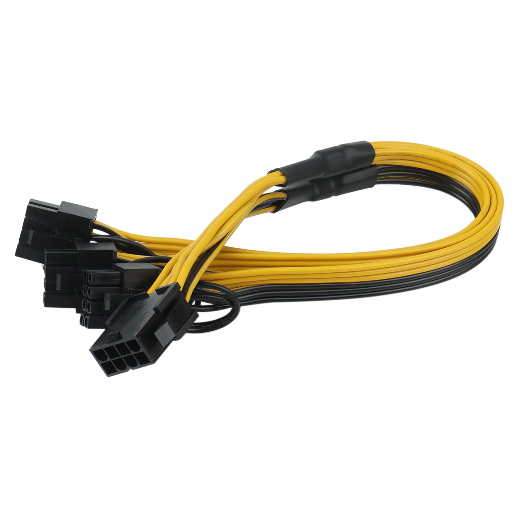 그래픽 카드용 전원 익스텐션 어댑터 케이블, PCI-E 수 분배기, ATX 12V CPU 8 핀-3X 8 핀 (6 + 2) 핀