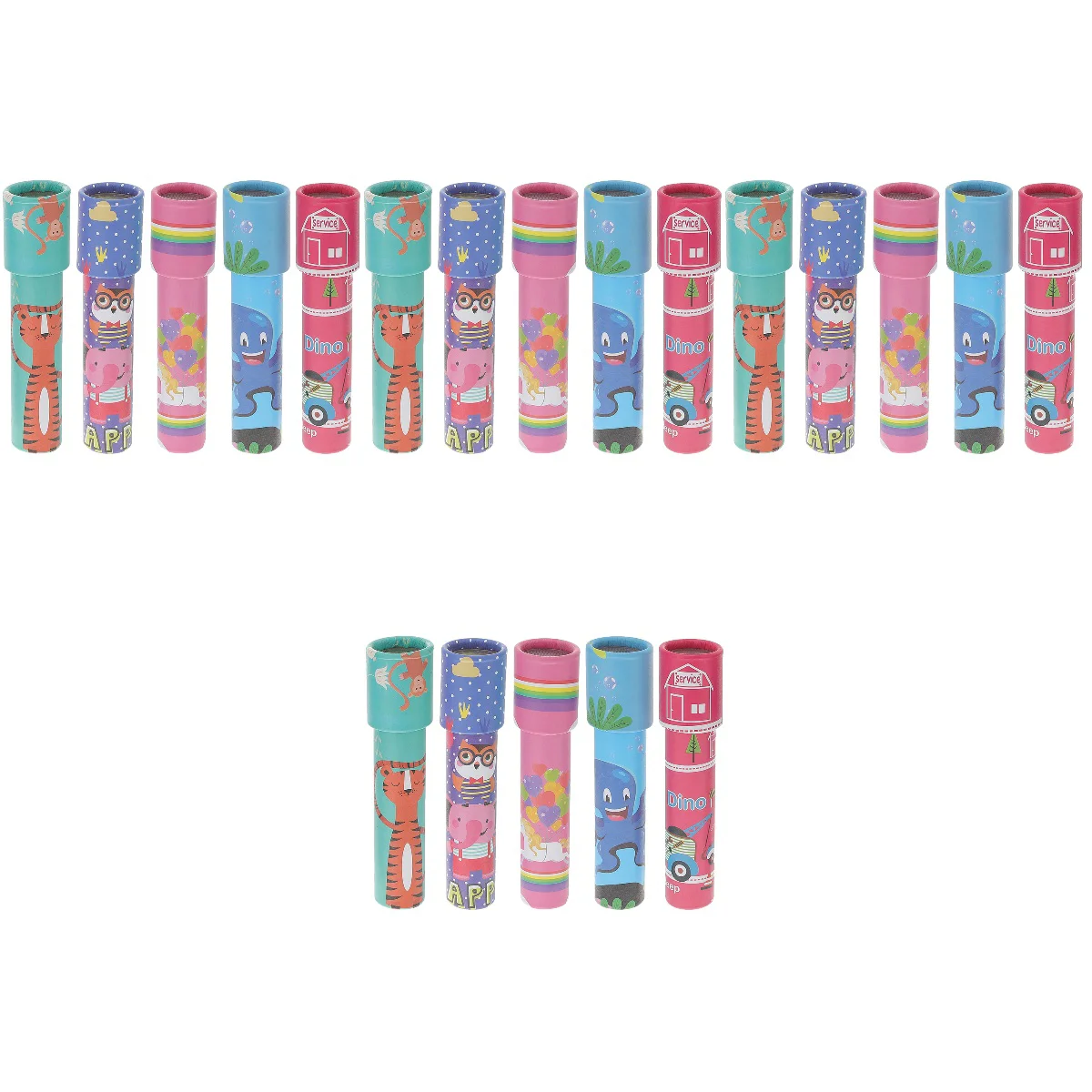 

20 Pcs Bulk Kids Toys Kaleidoscope Plaything Children Cognitive Reel Observation Paper Toddler
