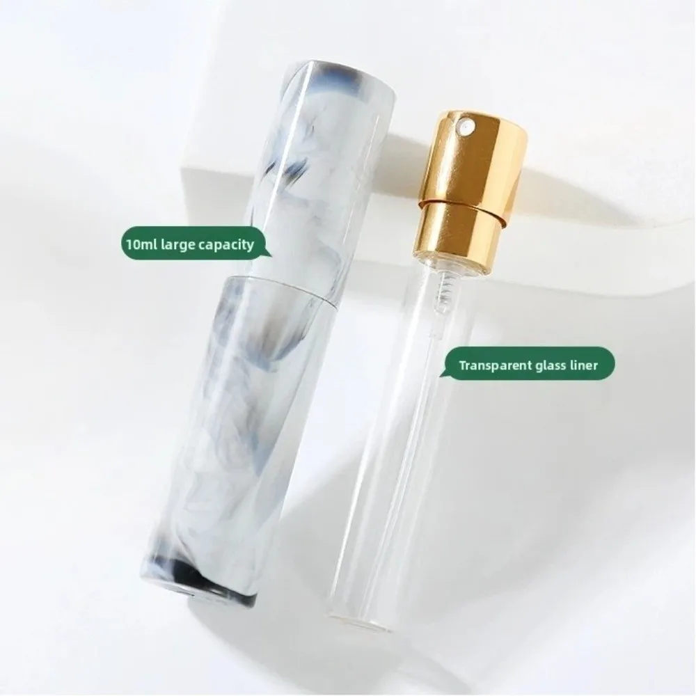 Portable 10ML Perfume Spray Bottle Marbled Mini Mini Perfume Atomizer Sub-bottling Empty Refillable Bottle Outdoor