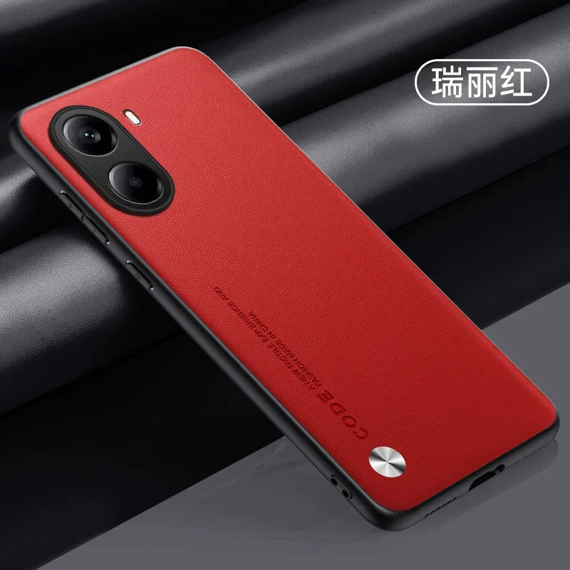 Premium PU Leather Matte Shockproof Case with Soft Edges