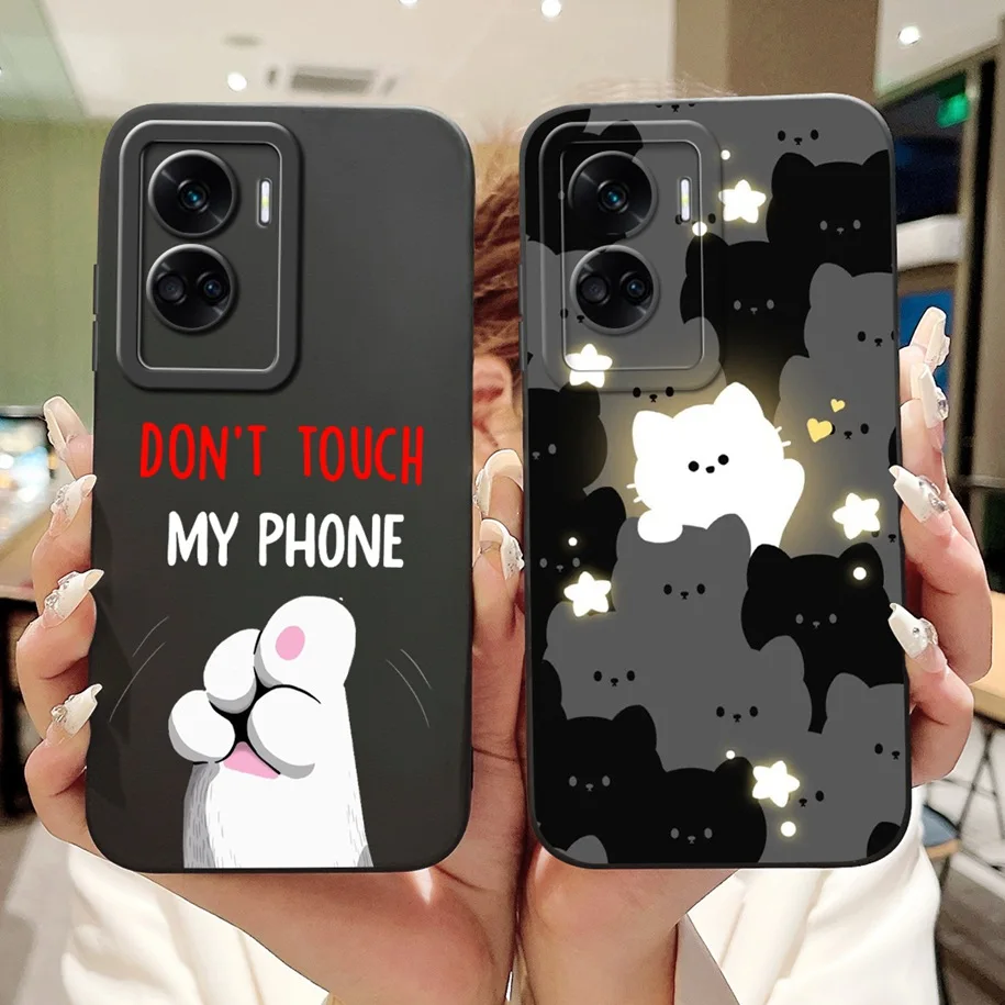 Shockproof Soft Liquid Silicone Phone Case with Popular Flower Design