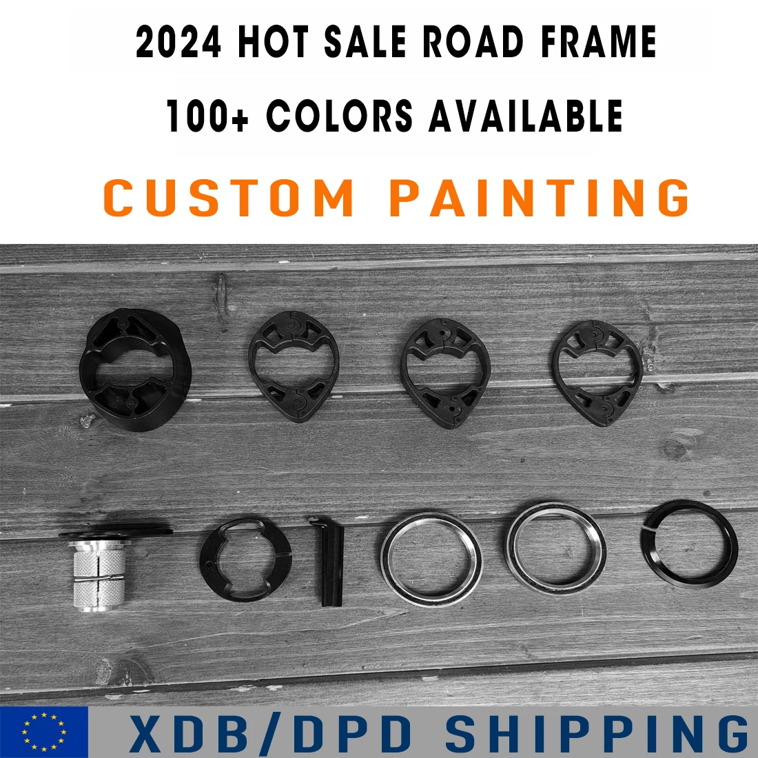 Bicycle Parts Bicycle Frame Carbon Road Bike Frame Bicycle Frame Disc Brake& V Rim Brake XDB/DPD Shipping Available