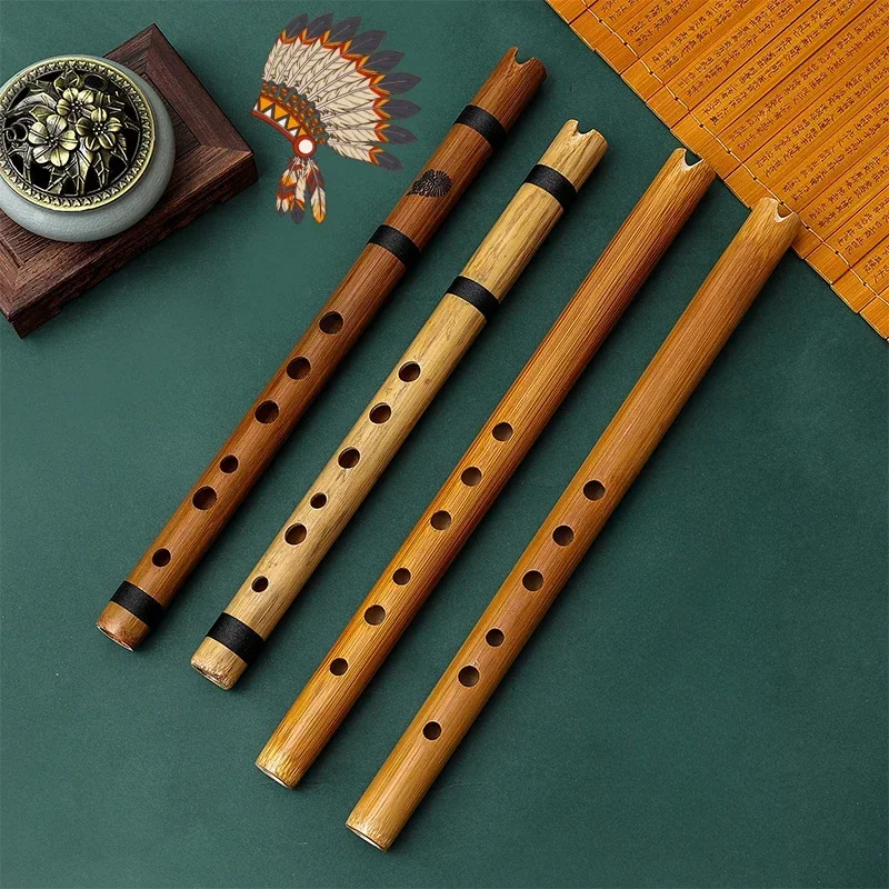 C-key F-key Vertical Flute Healing Professional Performance Handmade Recorder Yoga Meditation Beginner Practice Orff Instruments