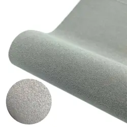 Multicolor Self - Adhesive Velvet Flock Liner for Jewelry Drawers and Crafts (GRAY)
