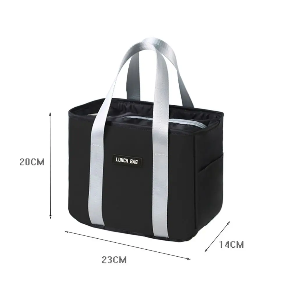 Waterproof Travel Picnic Cooler Lunch Bag Lunch Box Insulated Thermal Bag Breakfast Organizer