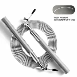 Elite Speed Jump Rope for Fitness & Home Workouts (Silver)