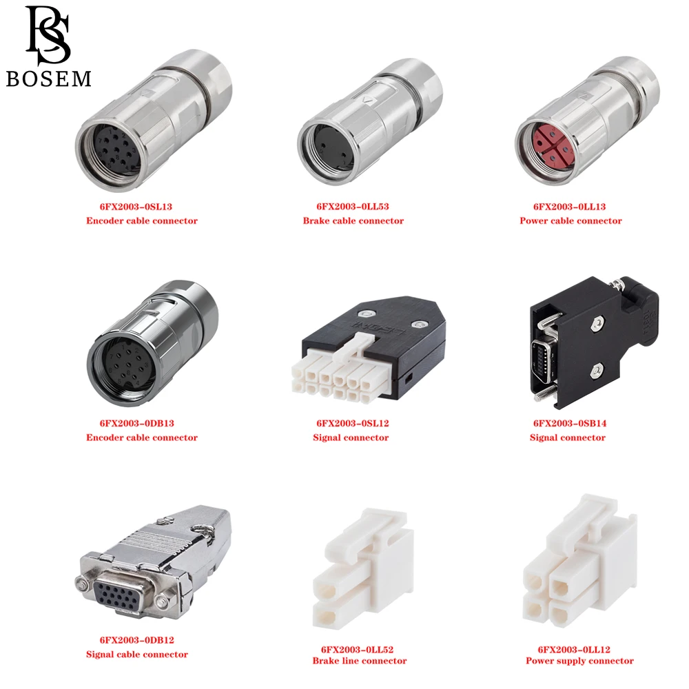 

6FX2003-0DB12/0DB13/0LL12/0LL13/0LL52/0LL53/0SB14/0SL12/0SL13 V90 Series 6FX2003 Connector
