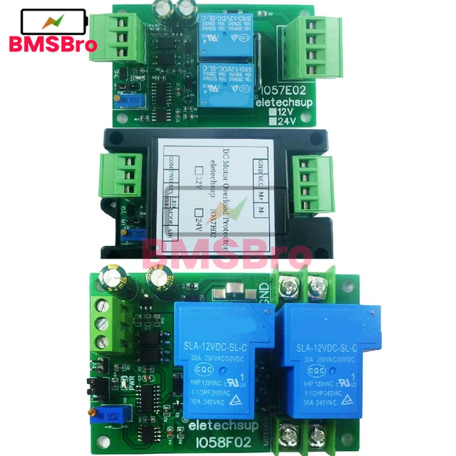 Scheda Controllo Motore DC 30A MiOYOOW - Per Avanti/Reverse, 12V-24V, Con Finecorsa E Basso Livello - Foto 13