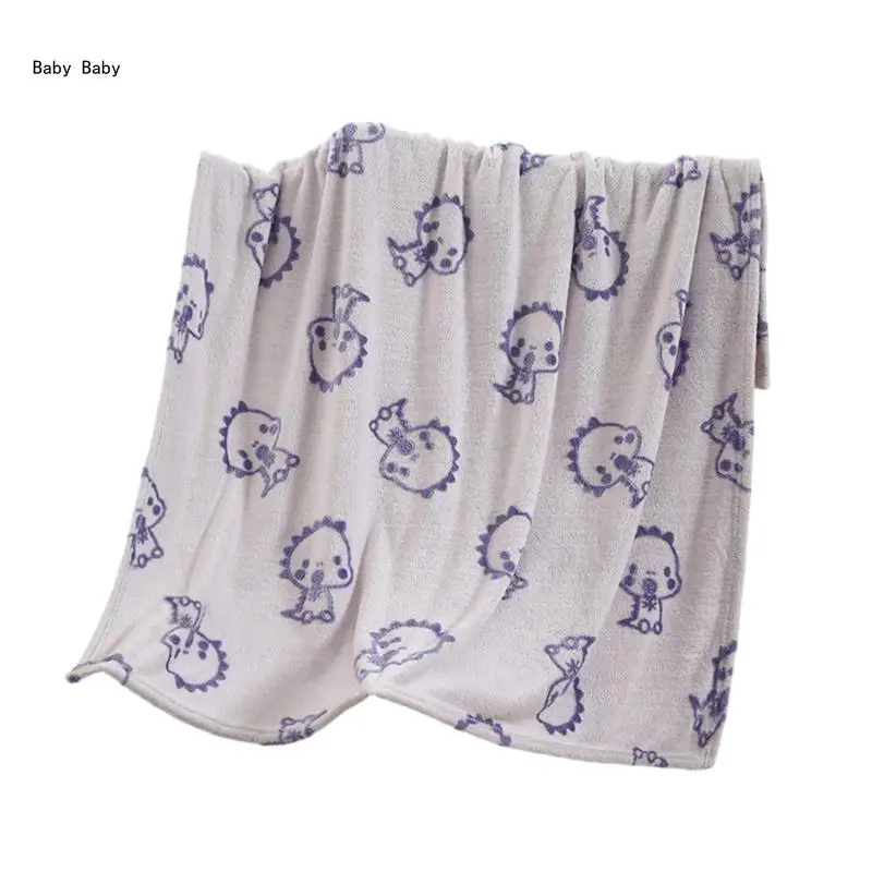 Receiving Blanket Pram Blanket Breathable Towel Pram Swaddles Wrap Baby Quilt Q81A
