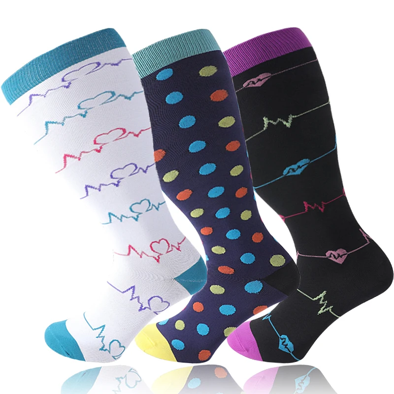 

Утолщенные Компрессионные носки 7XL, 20 30 мм рт. Ст., колготки, женские спортивные носки для диабета, для бега, фитнеса, футбола, нейтральные медицинские медсестры