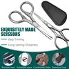 1Pcs Stainless Steel Small Makeup Grooming Scissors Eyebrows For Manicure Nail Cuticle Beard And Mustache Trimmer Nose Hair Tool 2