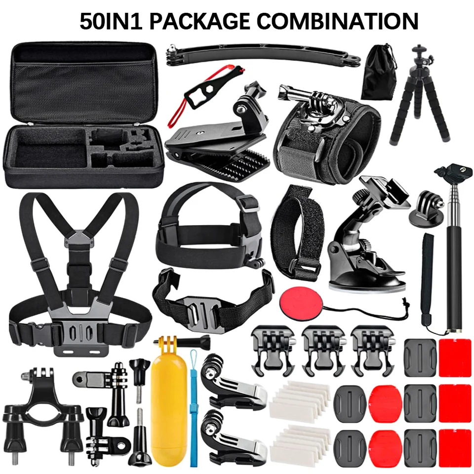 Ultimate Action Camera Accessories Kit for GoPro