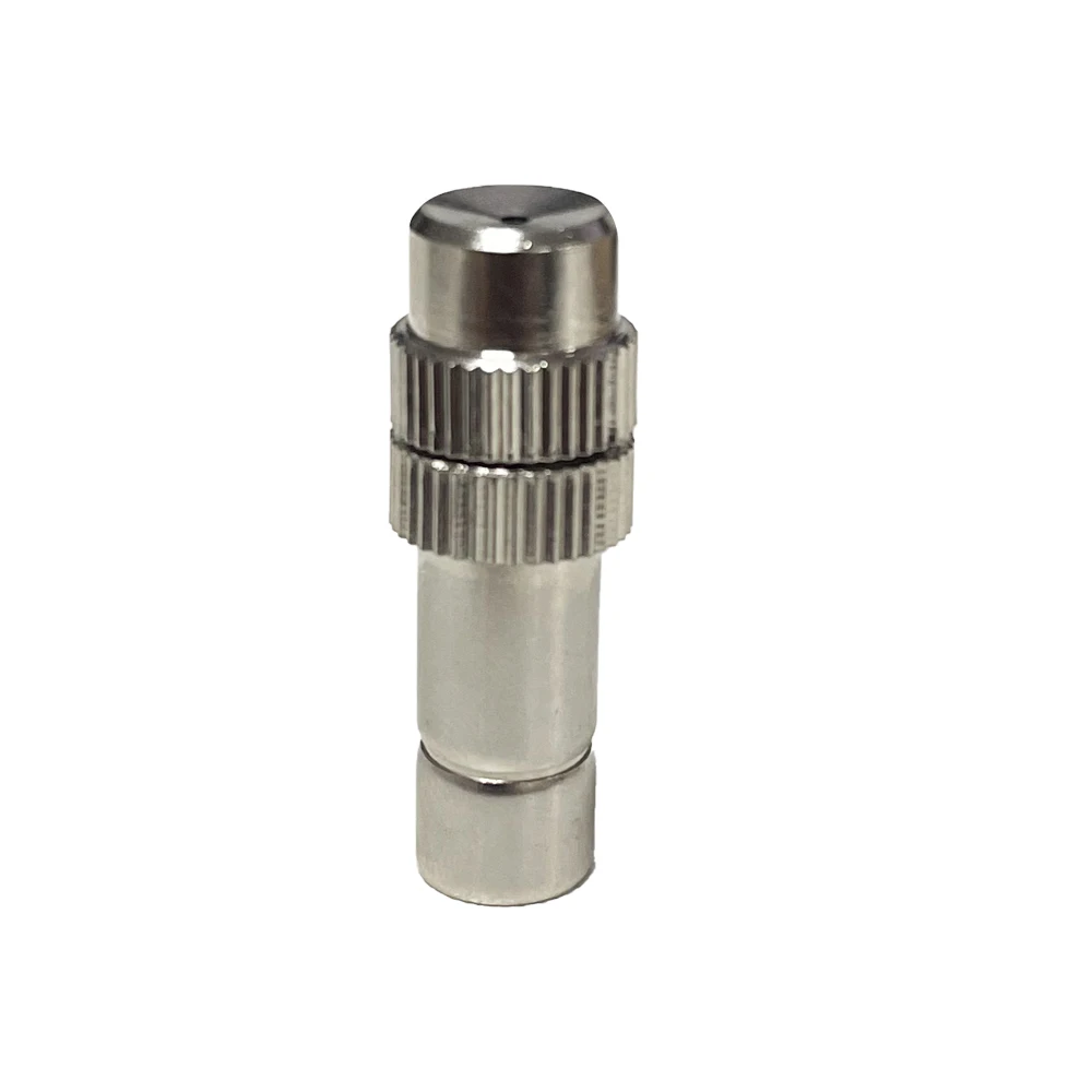10 Sets Adjustable Copper Misting Nozzle Universal Spray Sprinkler With 8mm Tee Connector for Watering Irrigation Cooling 4