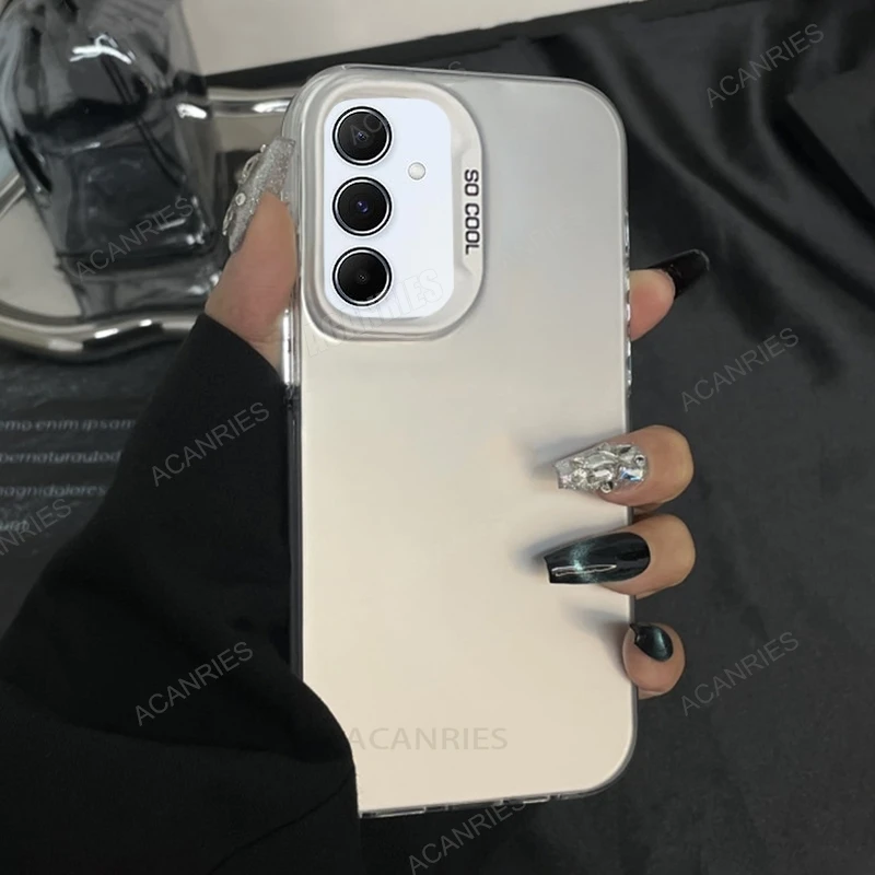 Luxury Aurora Silicone Phone Case For Samsung Galaxy Series_voghion.com