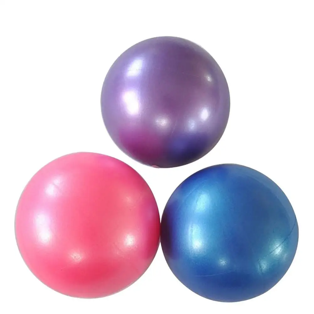 25cm Pilates Yoga Ball Gymnastic Fitness Ball Balance Exercise Gym Fitness Yoga Core Ball Indoor Training Yoga Ballet Ball