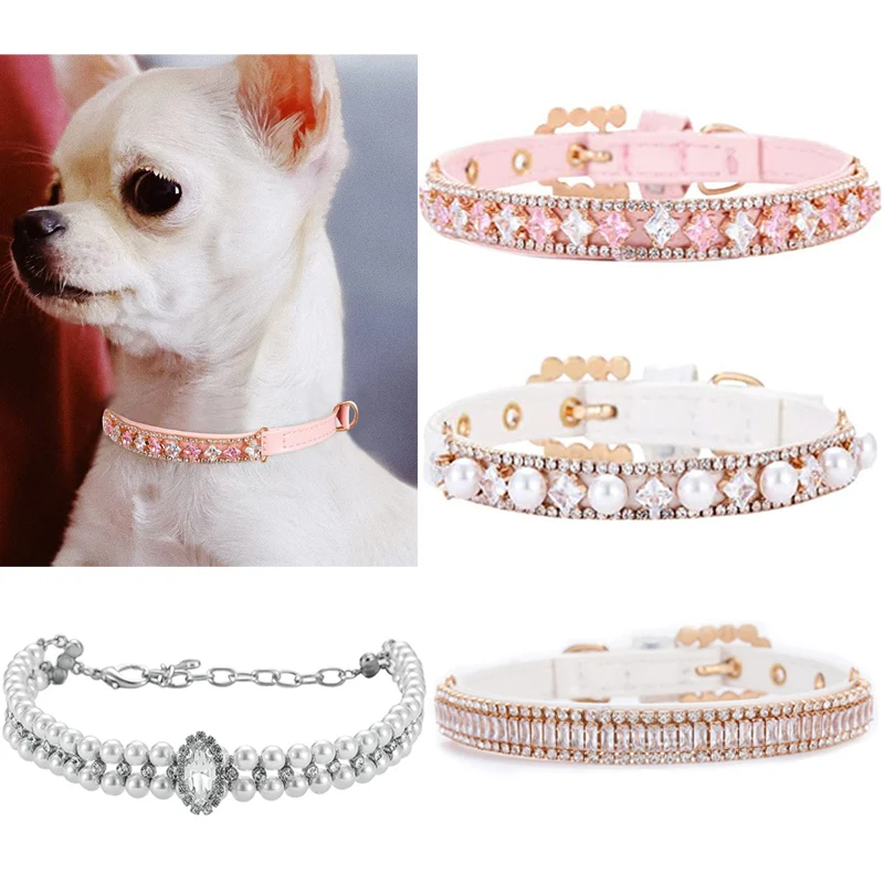 bling puppy collar