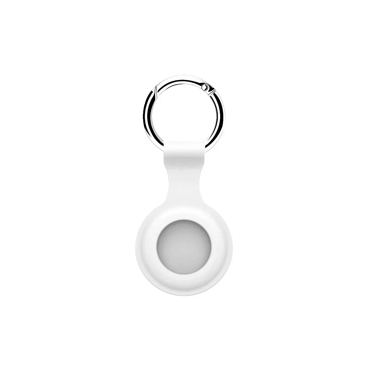 Security Smart Tracker Cover for Apple Airtags with Keychain for Bluetooth GPS Pet Products Accessories Tracker Protective Case