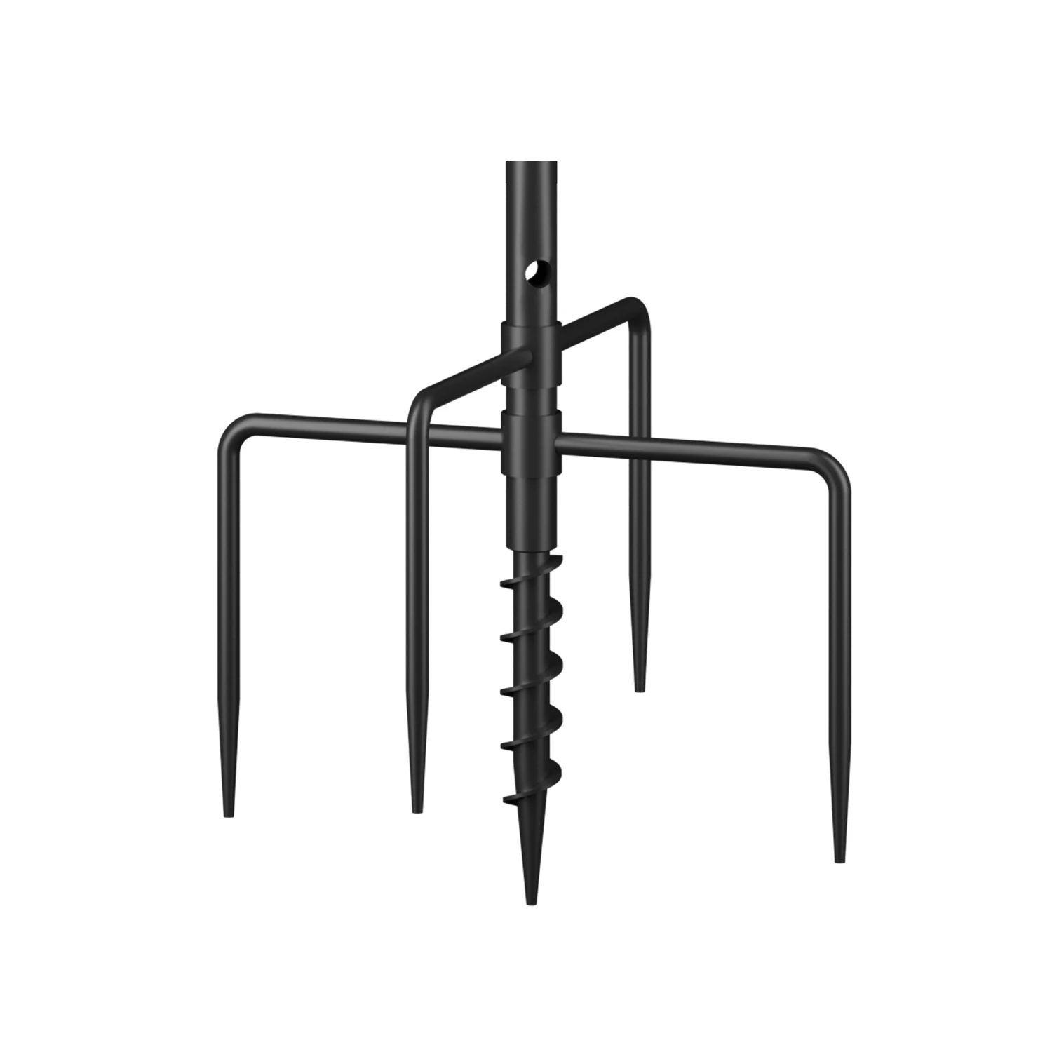 Bird Feeder Pole 92 Inch Bird feeder pole 5-Prong Anchor Feeding Station For Wild Birds Watching Adjustable Poles Universal!